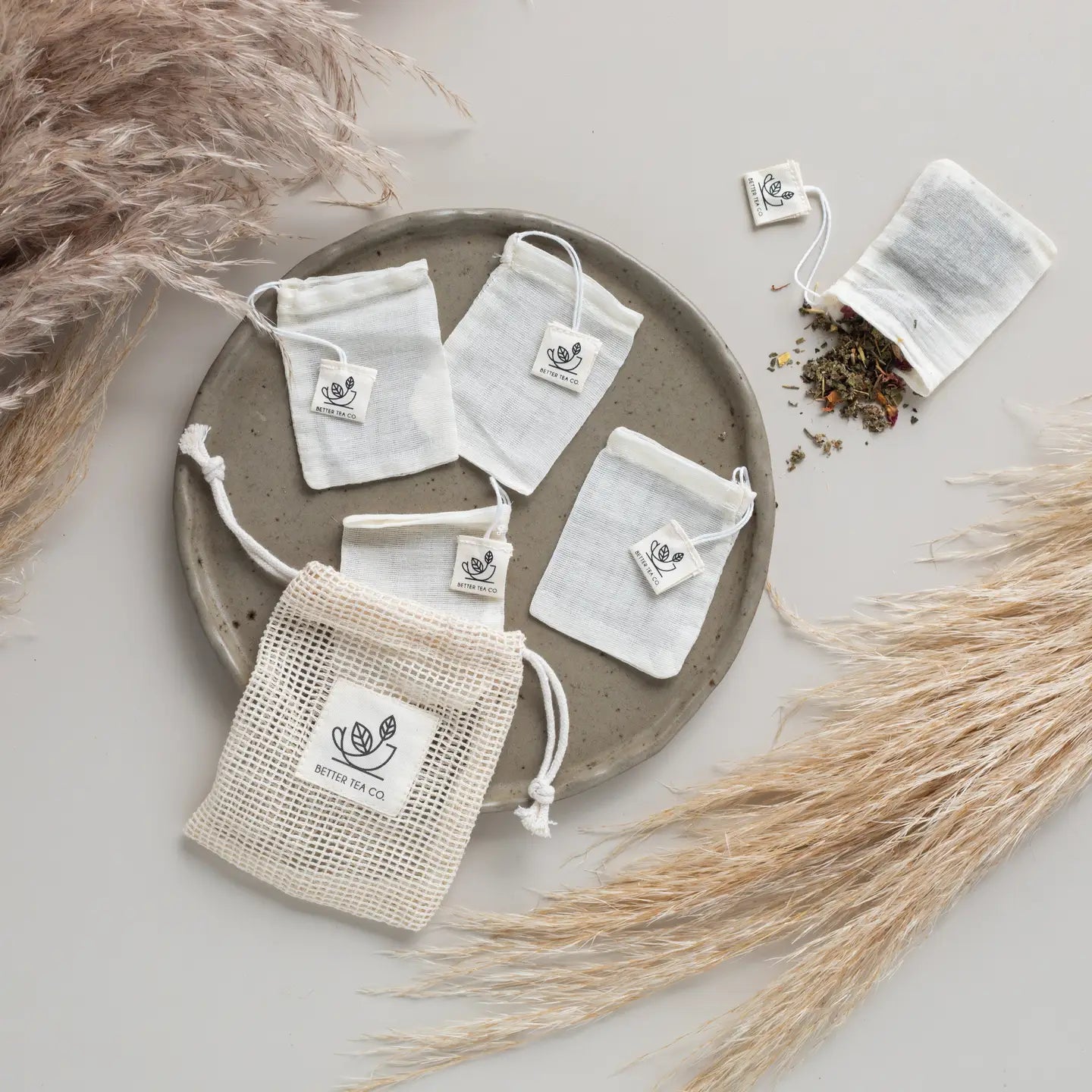 Better Tea Co. - Reusable Organic Cotton Tea Bags