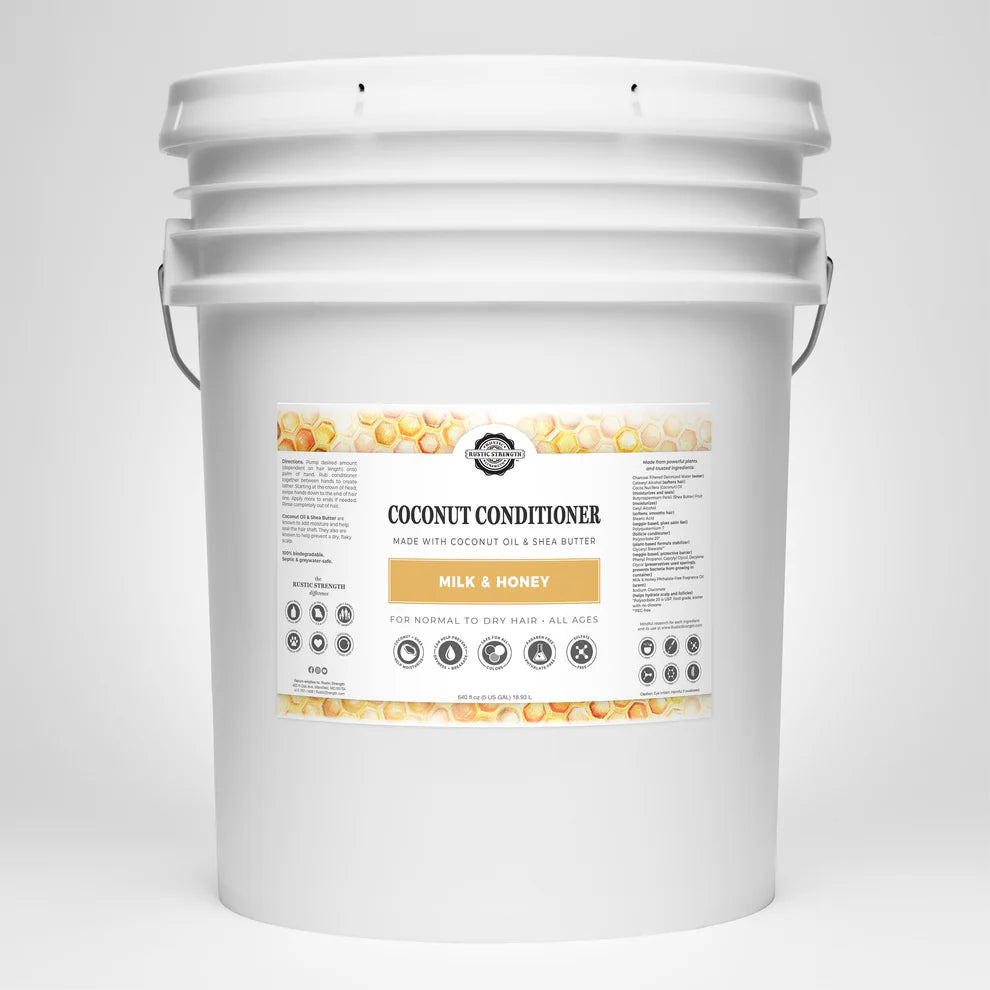 Rustic Strength - Milk & Honey Coconut & Shea Conditioner By The Ounce