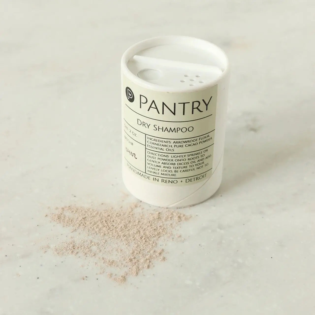 Pantry Products - Skin, Body, + Wellness - Dry Shampoo - Non-Toxic No-Poo Hair Treatment