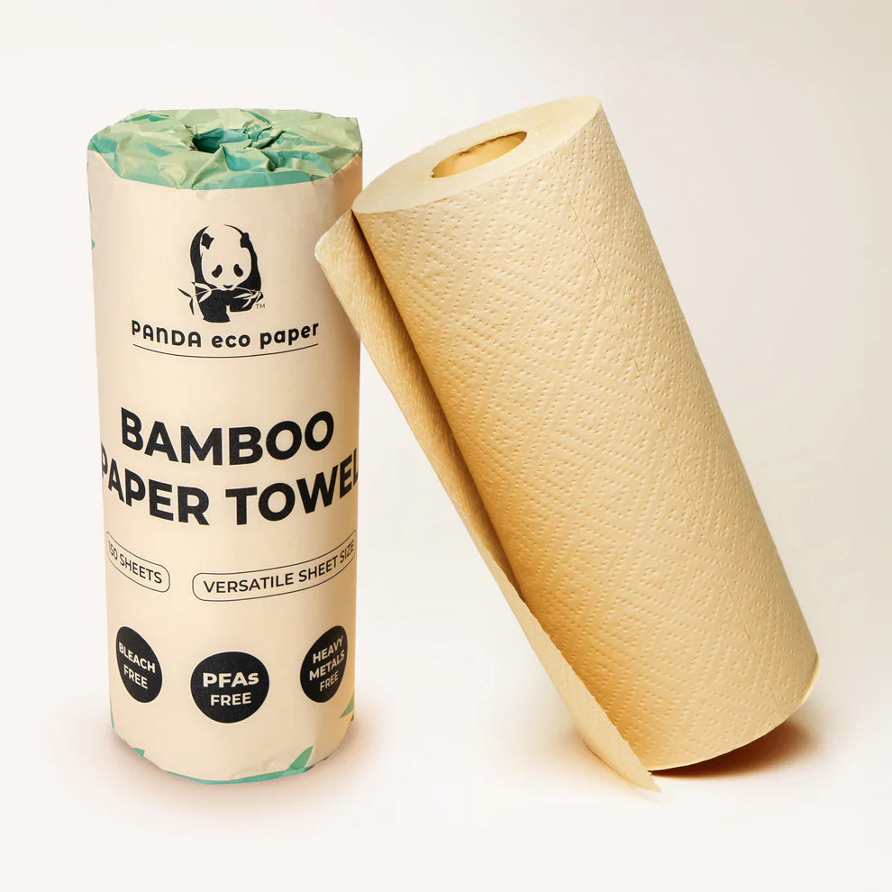 Panda Eco Paper - Unbleached Bamboo Paper Towels