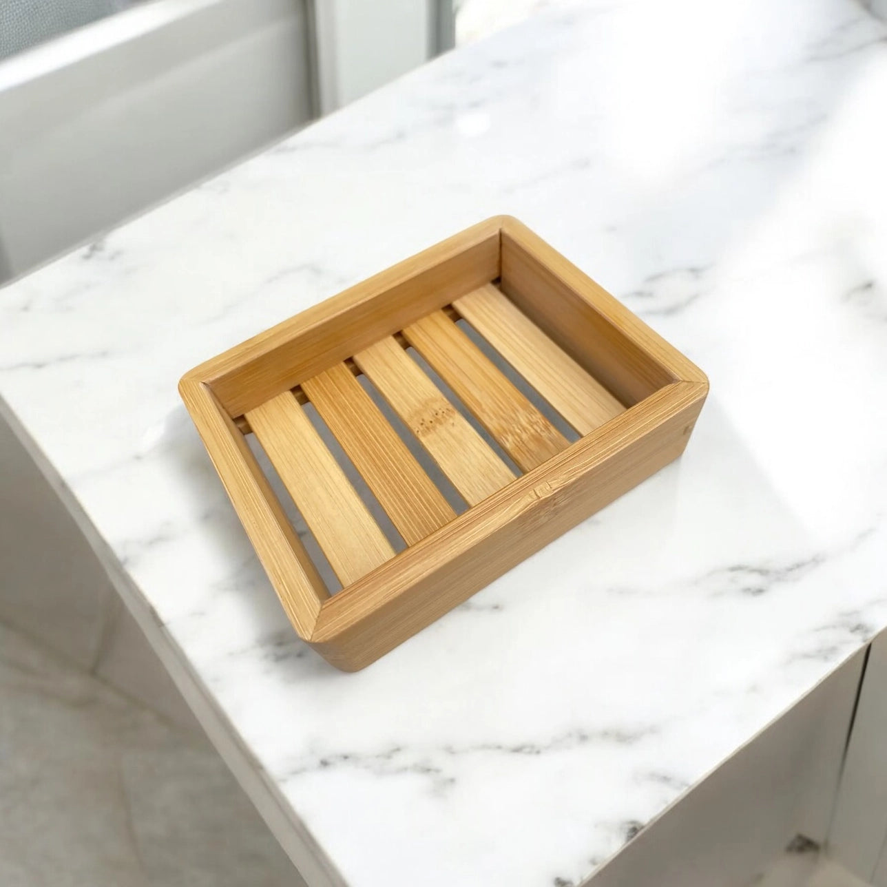 Bamboo Switch - Bamboo Soap Lift Square Deep Shelf