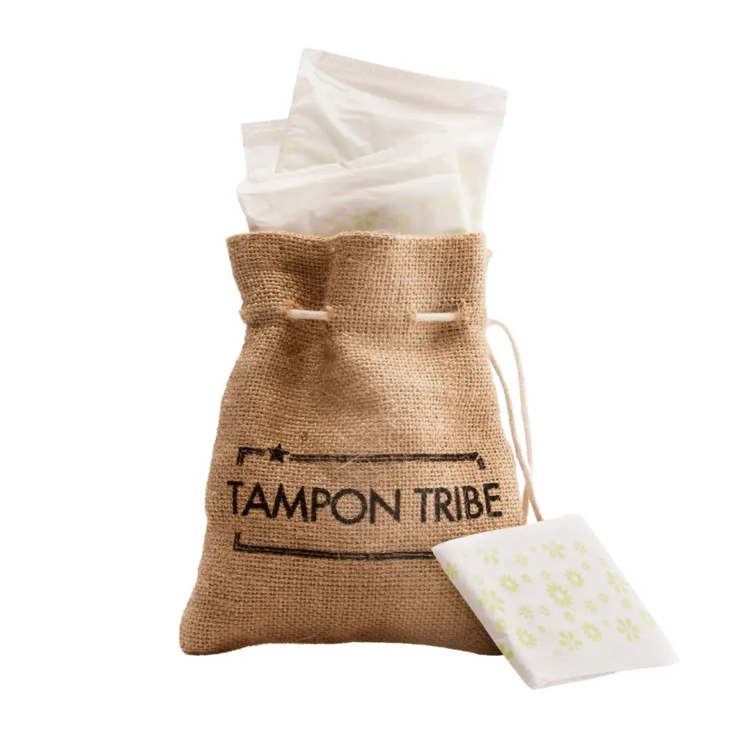 Tampon Tribe - Organic Cotton Pads - 10 Ultrathin with Wings - Day