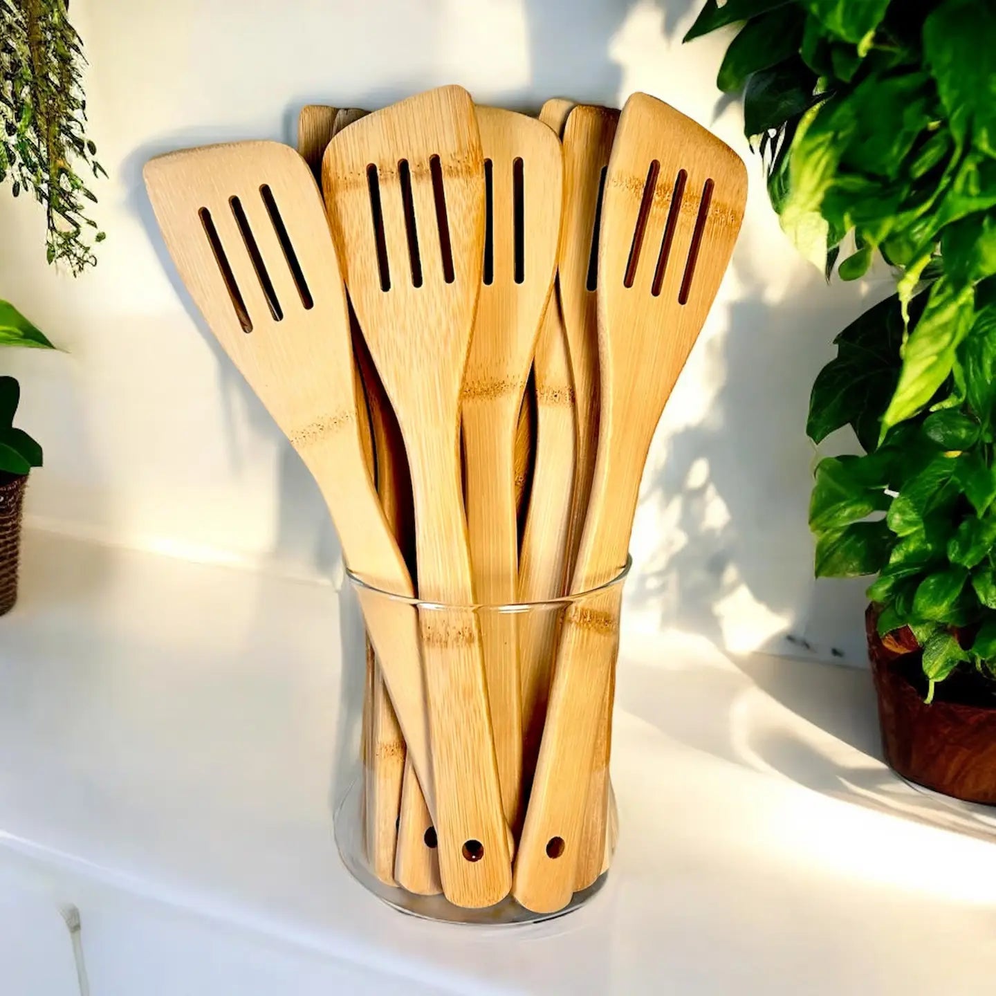 Bamboo Switch - Bamboo Kitchen Utensil | Slotted Spatula