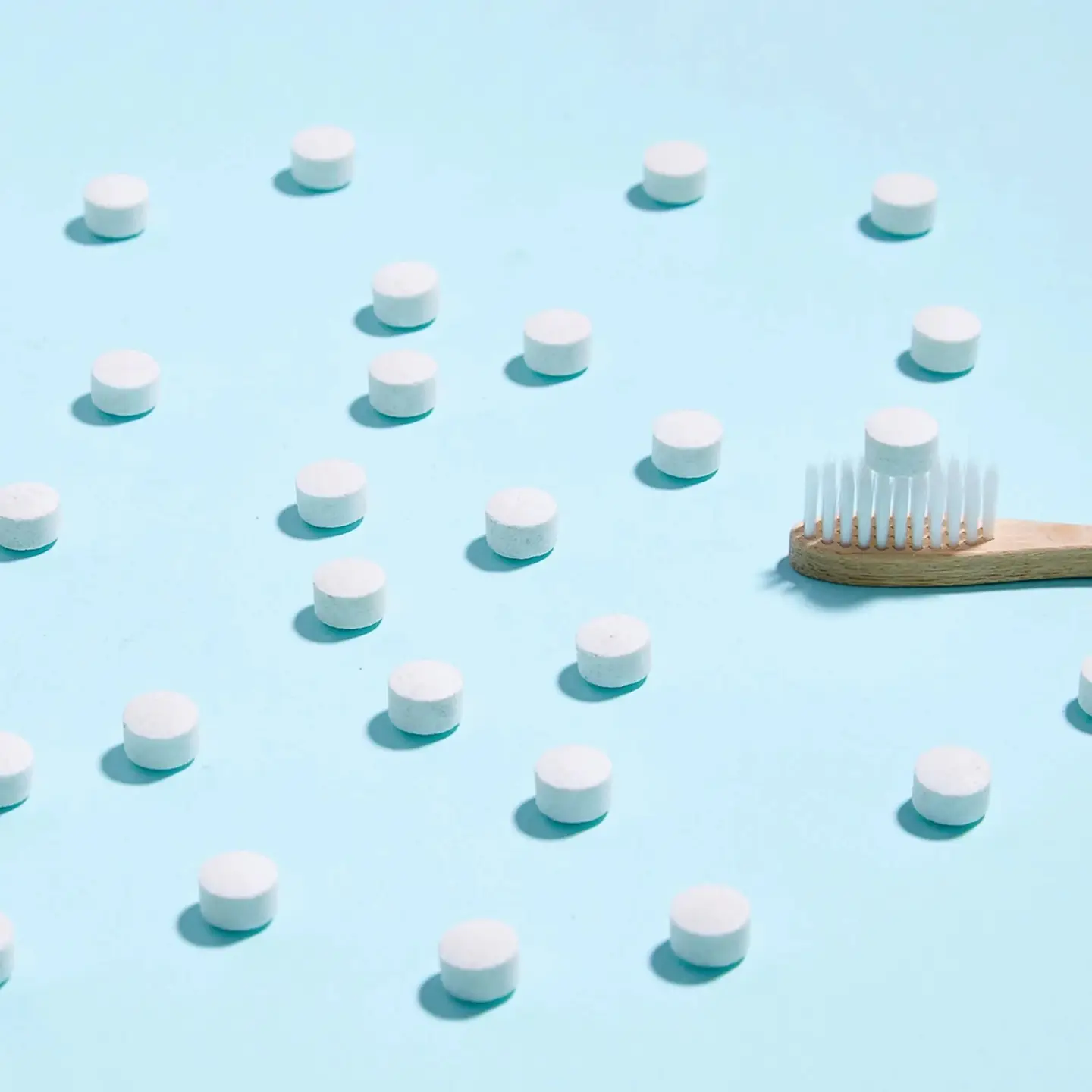 Huppy All Natural Nano-Hydroxyapatite Peppermint Toothpaste Tablets