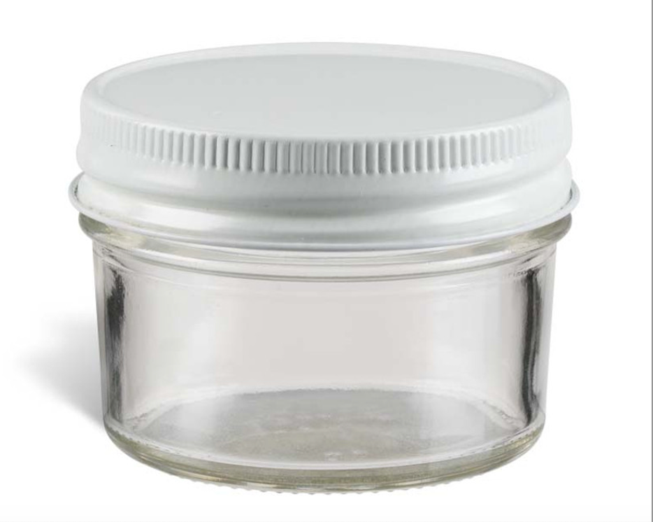 4 Oz Refill Glass Jar