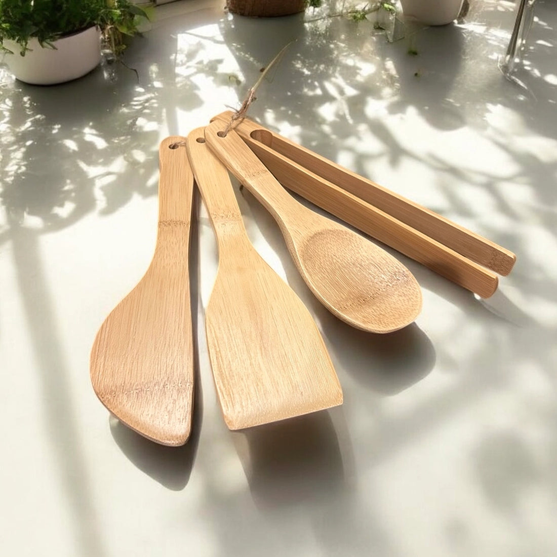 Bamboo Switch - Kitchen Utensil 4 pc Set