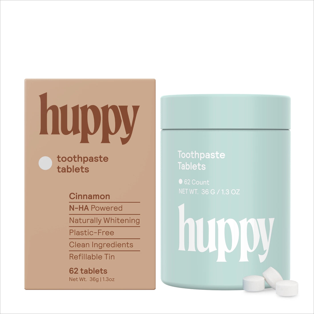 Huppy Toothpaste Tablets - Cinnamon