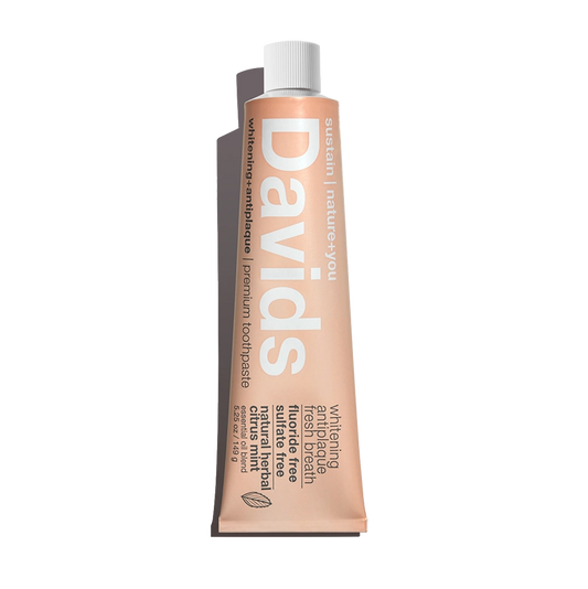 Davids Natural Toothpaste - herbal citrus peppermint