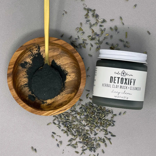 Take Haven - Herbal Clay Face Mask + Cleanser: DETOXIFY