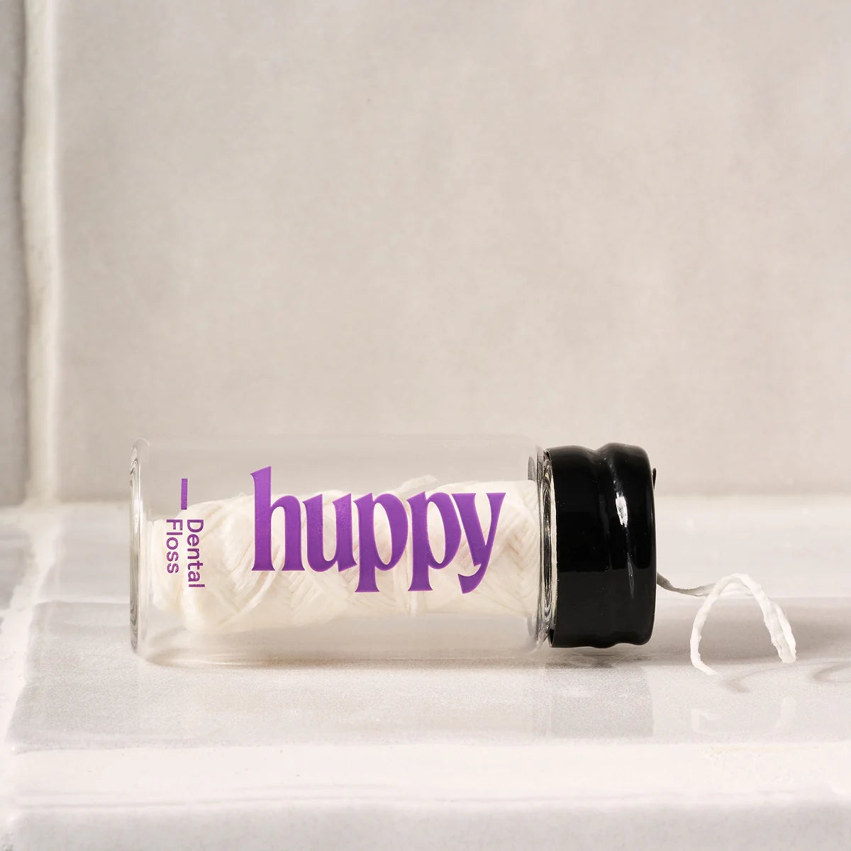 Huppy - Vegan Floss Refills | Durable | Plastic-Free | Mint | 2-Pack