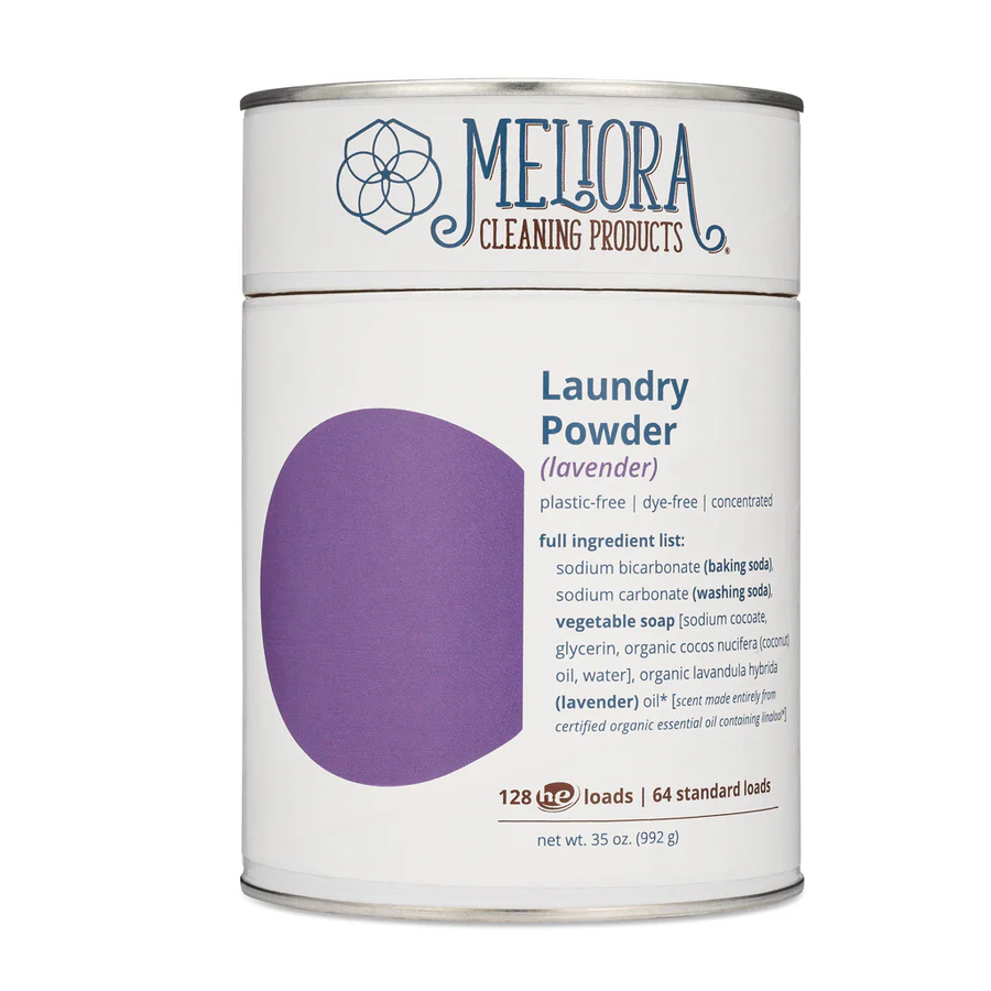 Meliora Laundry Powder 35 oz can - Lavender