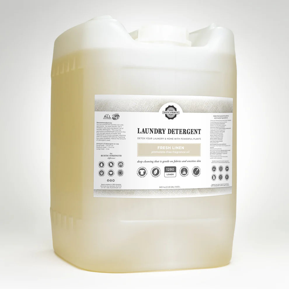 Rustic Strength - Laundry Detergent Fresh Linen By The Ounce