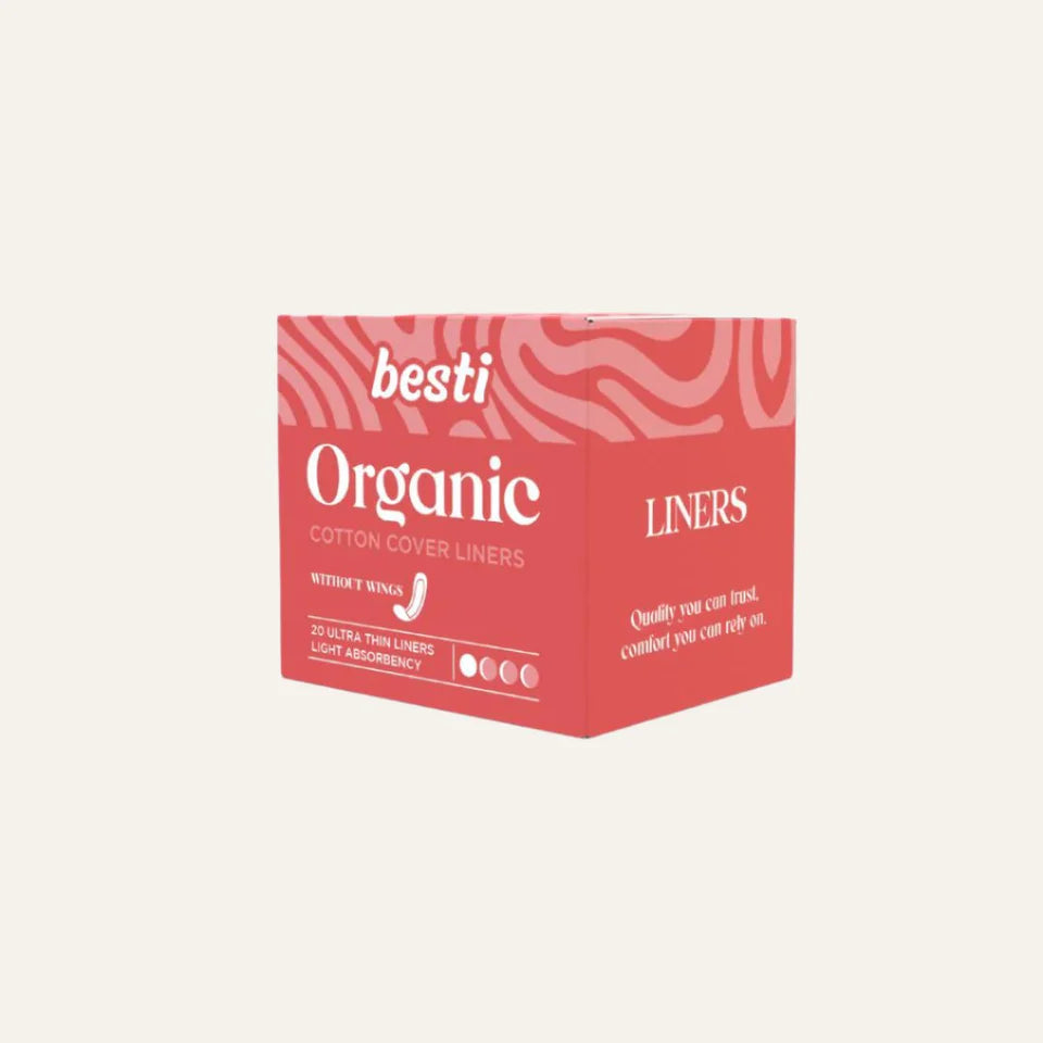 Besti Co. - 100% Organic Cotton Liners (20 Count)