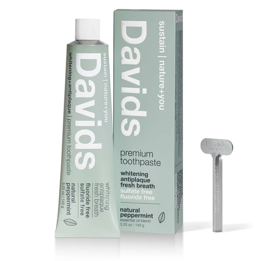 Davids Natural Toothpaste - peppermint