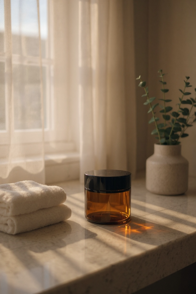 2 Oz Glass Jar with Lid