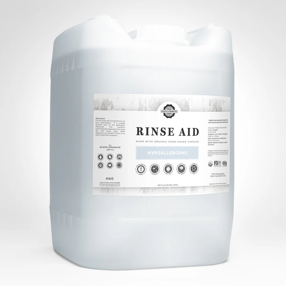 Rustic Strength - Automatic Dishwasher Rinse Aid By The Ounce