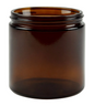 16oz Refill Glass Jar Amber