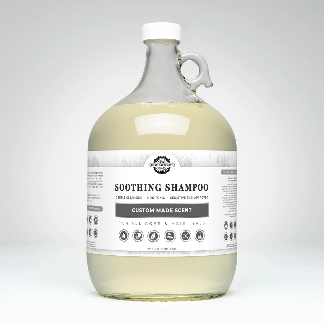 Rustic Strength Soothing Shampoo - Tea Tree &amp; Eucalyptus by the Ounce
