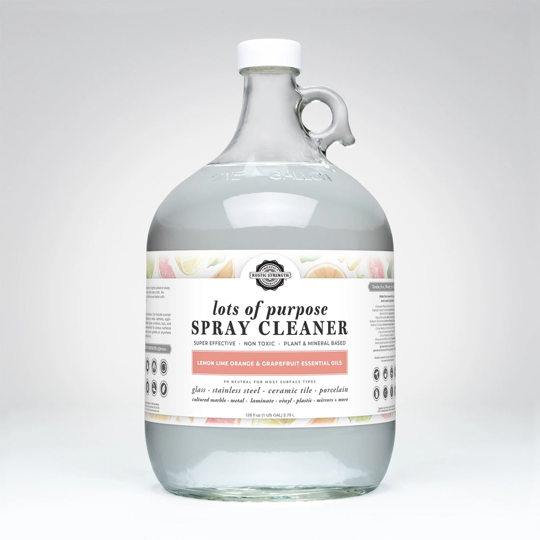Rustic Strength - Lots of Purpose Spray Cleaner Lemon, Lime, Orange, &amp; Grapefruit By The Ounce