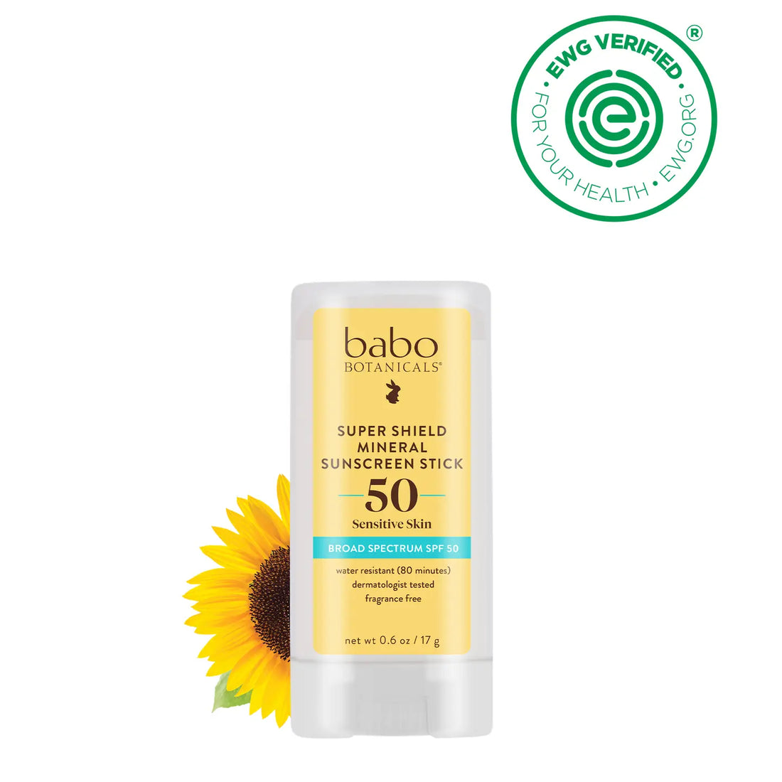 Babo Botanicals - Super Shield Mineral Sunscreen Stick SPF50