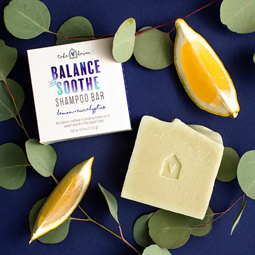 Take Haven - Herbal Shampoo Bar: Balance & Soothe - 4.0 oz