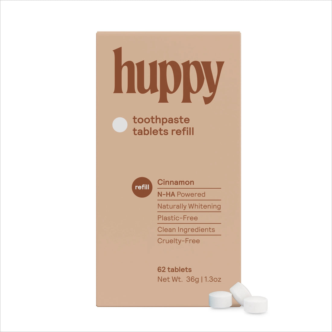 Huppy Toothpaste Tablets - Cinnamon Refill