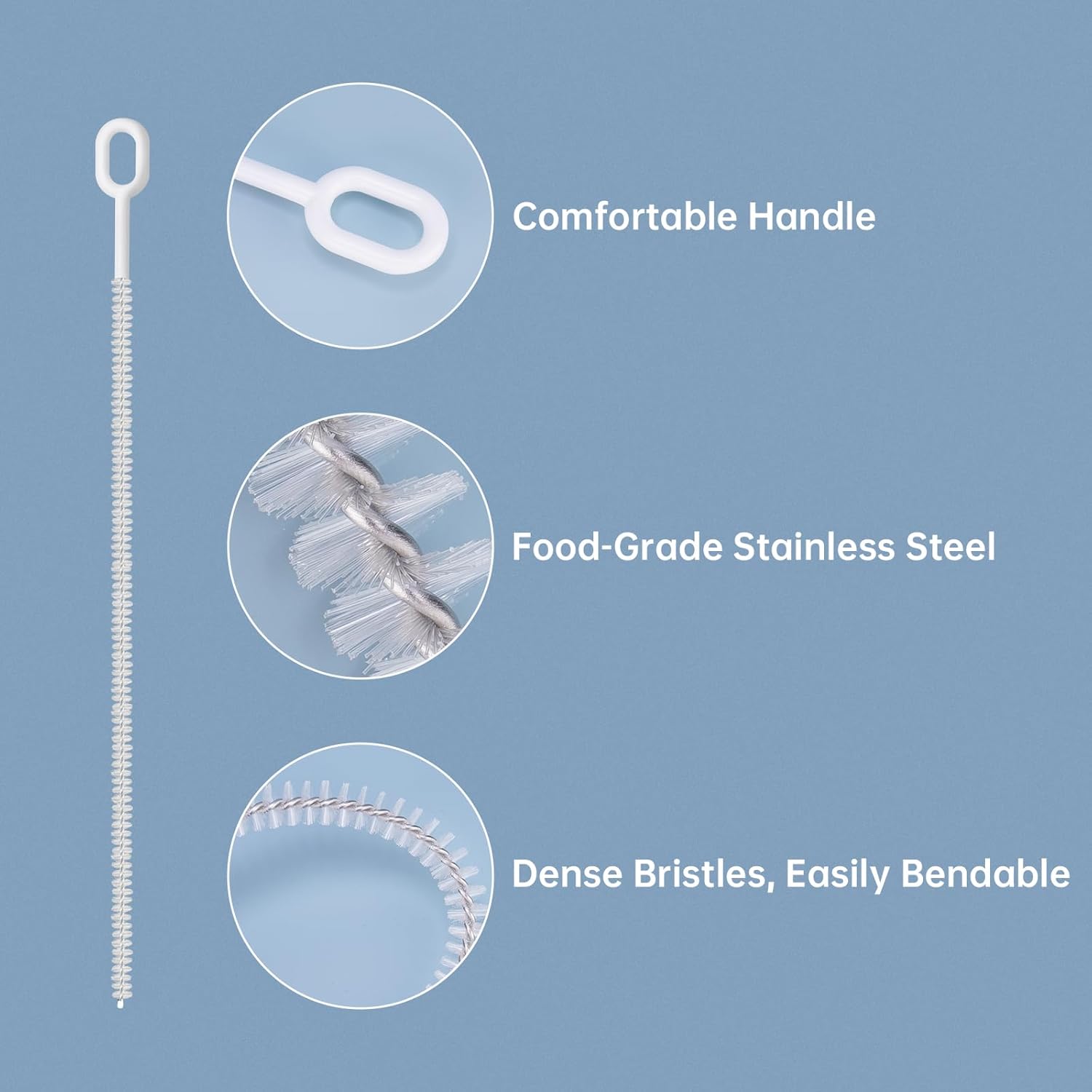 Glass Straw Cleaning Brush