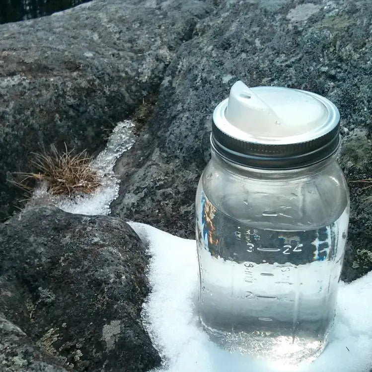 reCAP Mason Jars - Cuppow Mason Jar Drinking Lid - Wide Mouth
