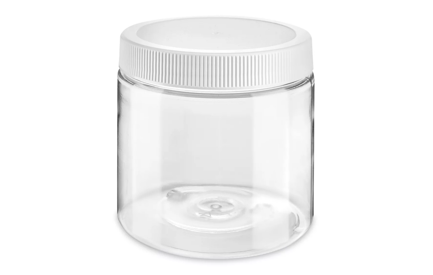 16oz Refill Glass Jar Clear