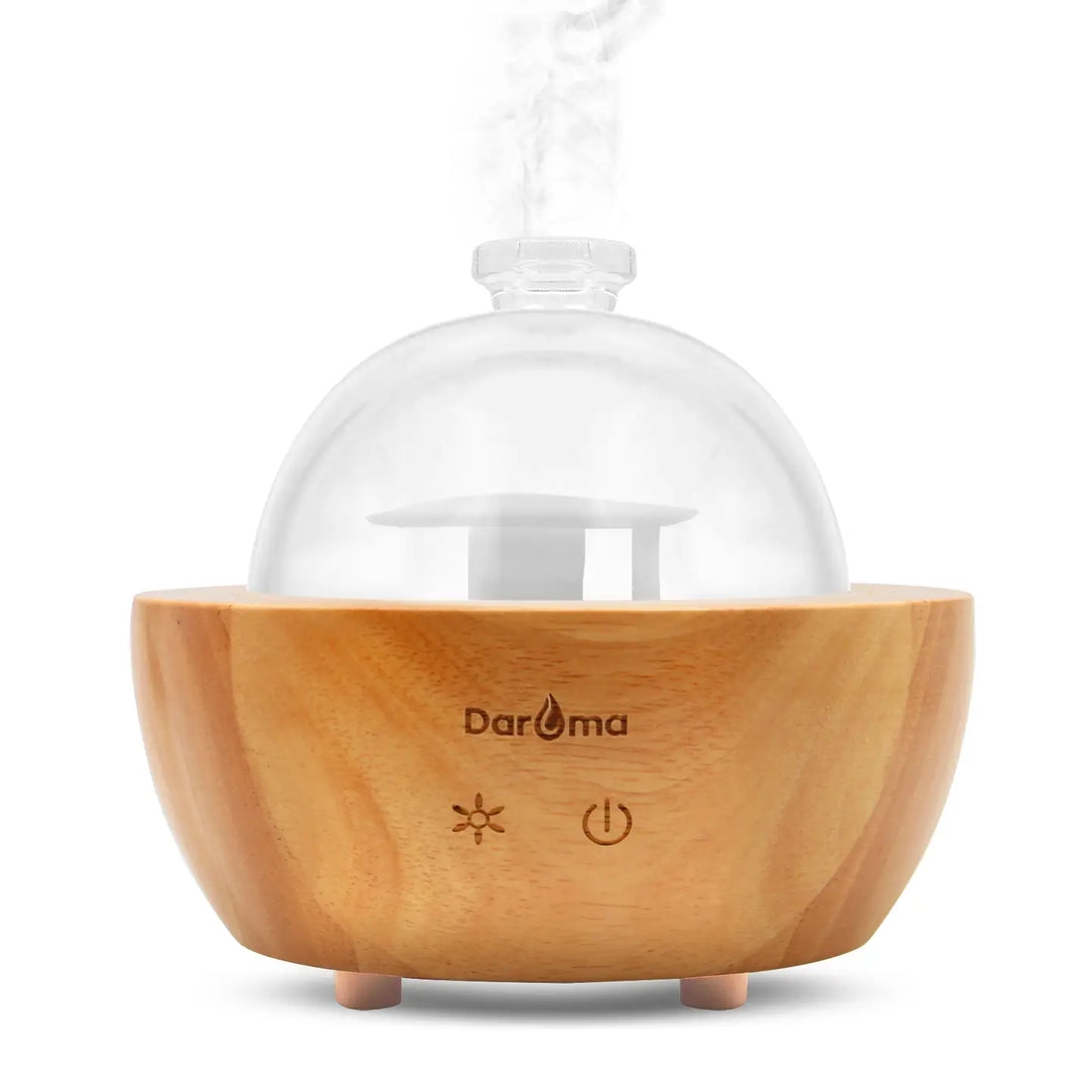 DAROMA - Handmade Glass &amp; Wood Essential Oil Diffuser