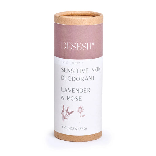 Desesh - Natural Deodorant - Lavender & Rose