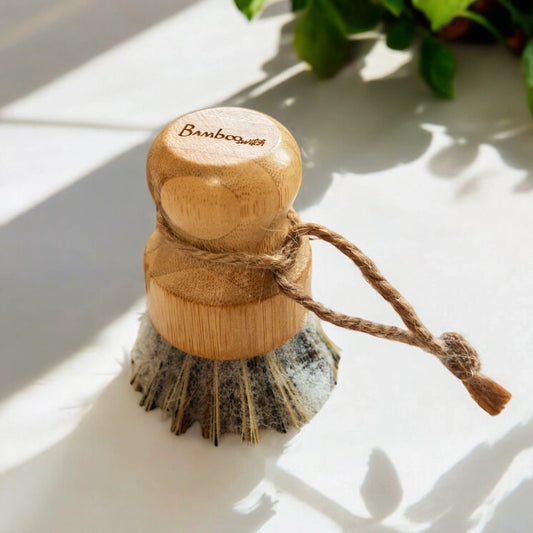 Bamboo Switch - Bamboo Pot Scrubber