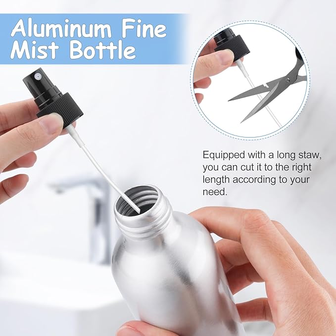 4oz Refill Aluminum Spritz Bottle