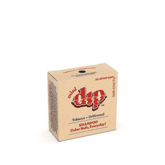 Dip - Mini Dip Color Safe Shampoo Bar for Every Day - Tobacco & Dr - 0.75 oz